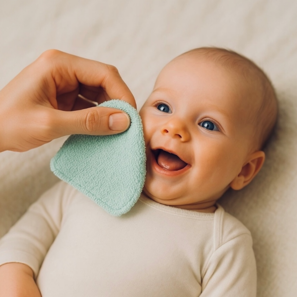 Lingettes réutilisables pour bébés